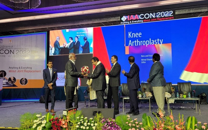 Knee Arthroplasty – Book inauguration at IAACON Coimbatore 2022