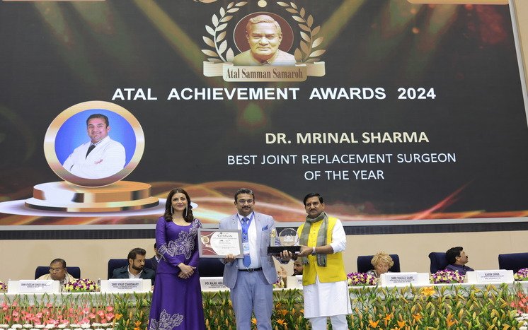 Atal Achievement Award for Best Joint Replacement Surgeon of the Year 2024